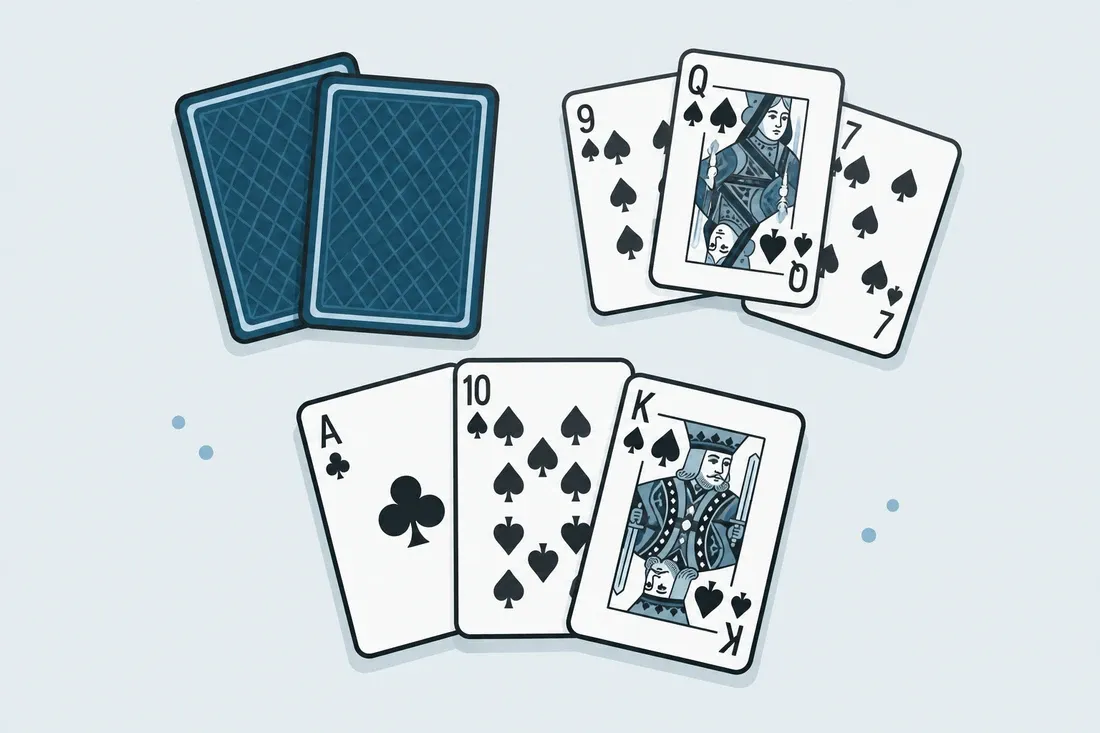 Skat med kortlek och hand